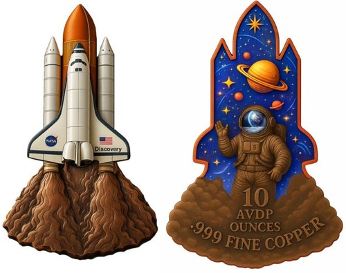 2026 space shuttle ounce - shuttle, 3d