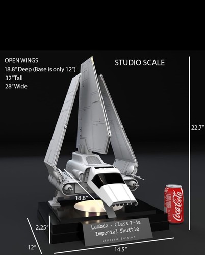 Imperial shuttle model kit - shuttle,
