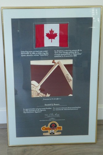 Space shuttle flag canada - shuttle,