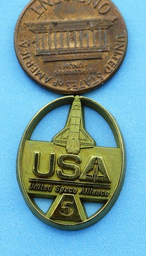 Nasa pin vtg united space - nasa,